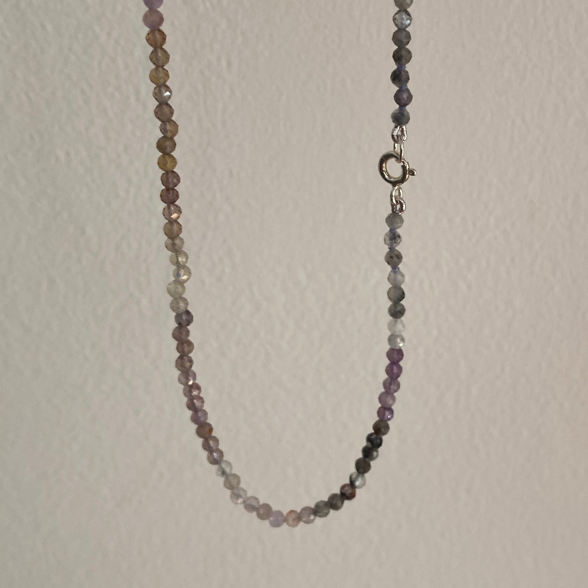 Rare Natural Auralite Sterling Silver Necklace - Empaness