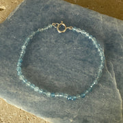 Aquamarine Sterling Silver Bracelet - Empaness