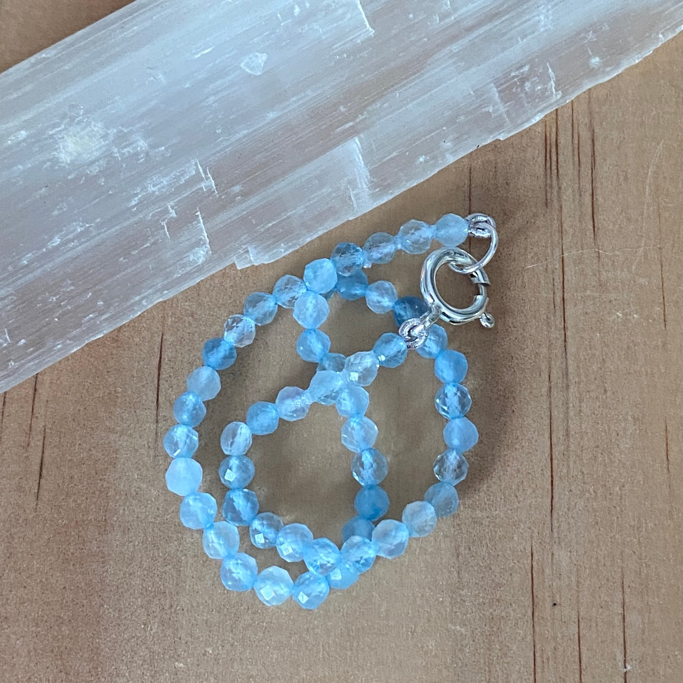 Aquamarine Sterling Silver Bracelet - Empaness