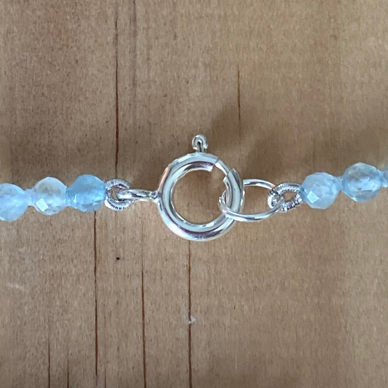 Aquamarine Sterling Silver Bracelet - Empaness