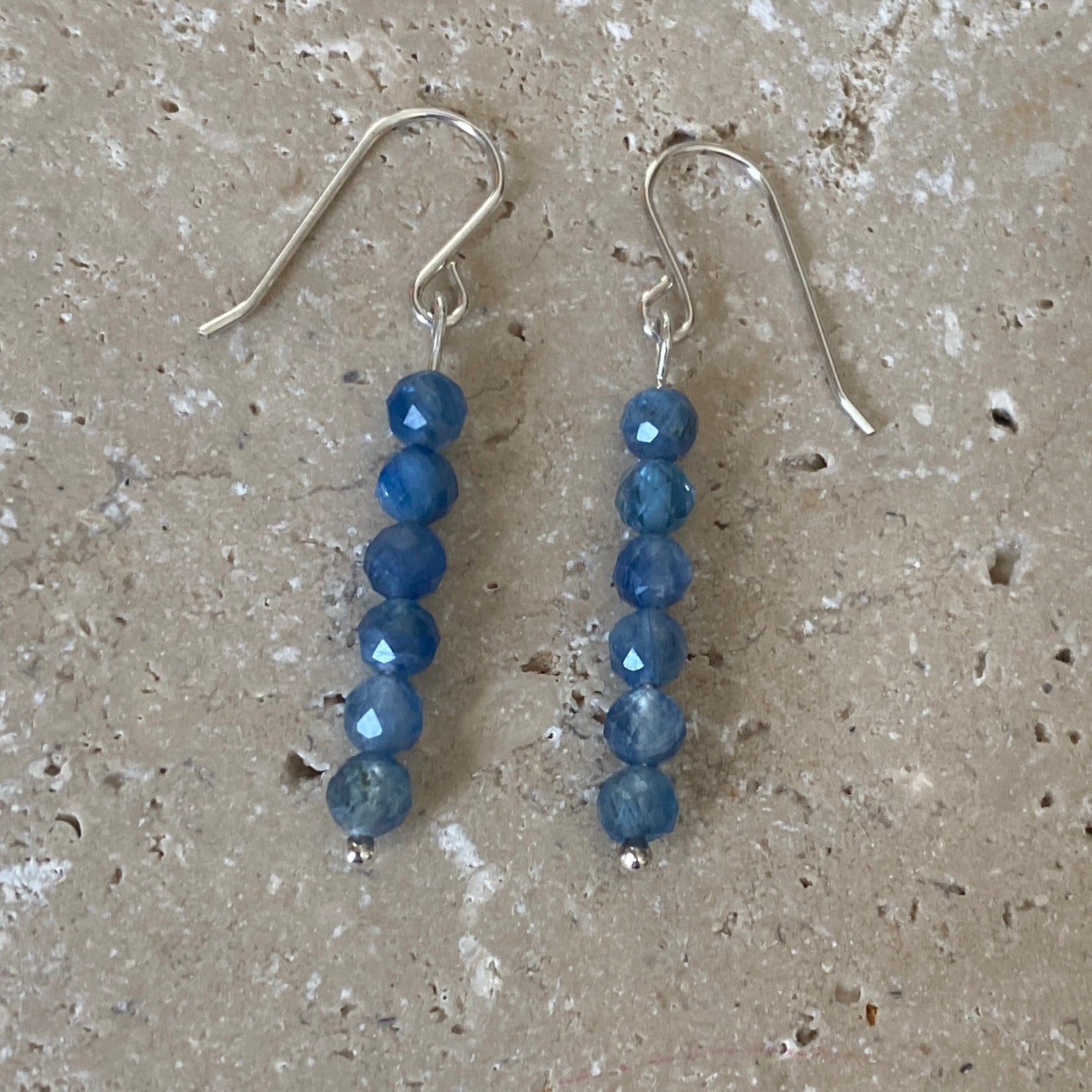 Sterling Silver Kyanite Earrings - Empaness