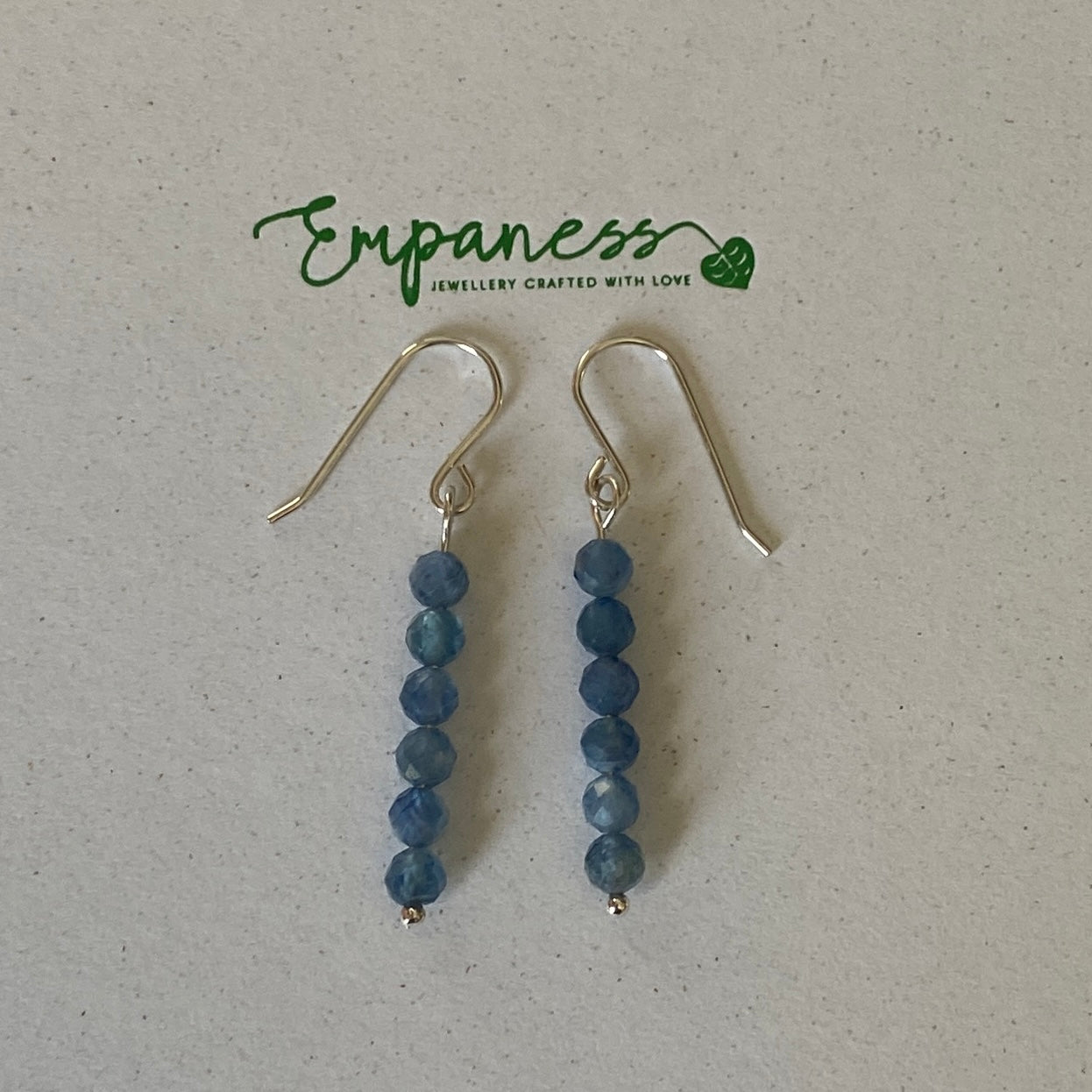 Sterling Silver Kyanite Earrings - Empaness