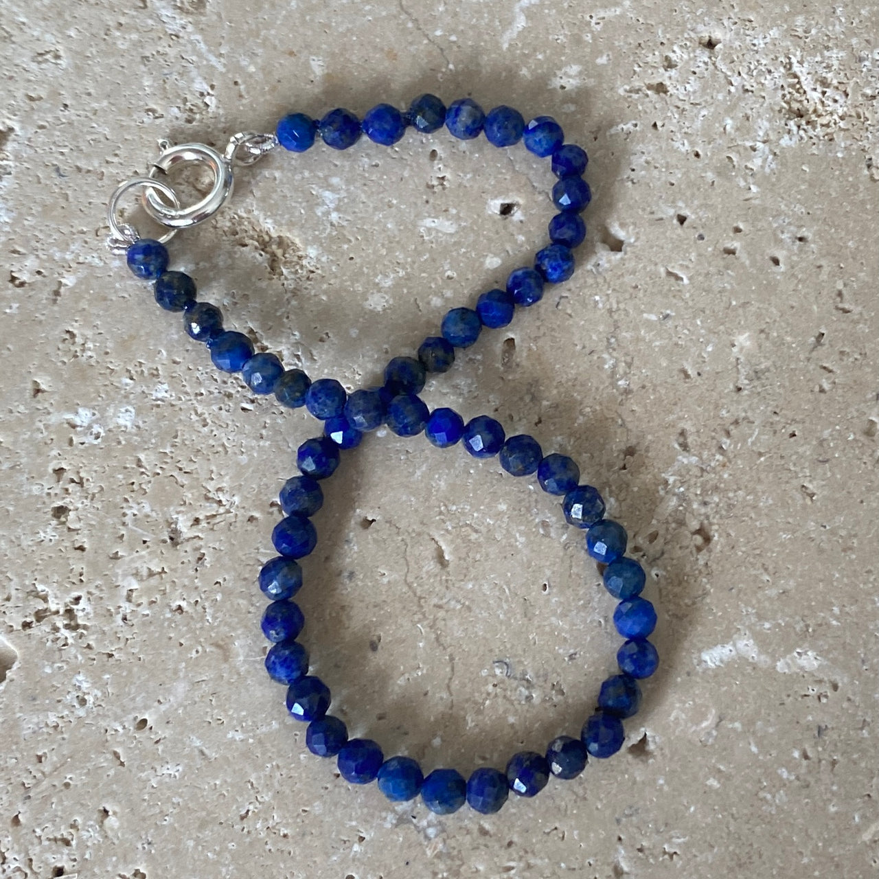 Sterling Silver Lapis Lazuli Bracelet - Empaness