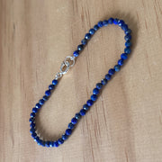 Sterling Silver Lapis Lazuli Bracelet - Empaness