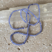 Tanzanite Sterling Silver Necklace - Empaness