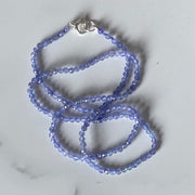 Tanzanite Sterling Silver Necklace - Empaness